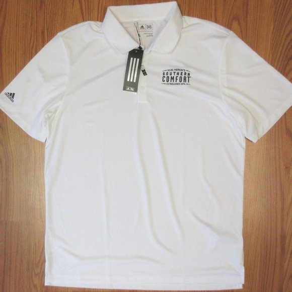 Adidas Other - NEW! SOUTHERN COMFORT ADIDAS POLYESTER POLO SHIRT